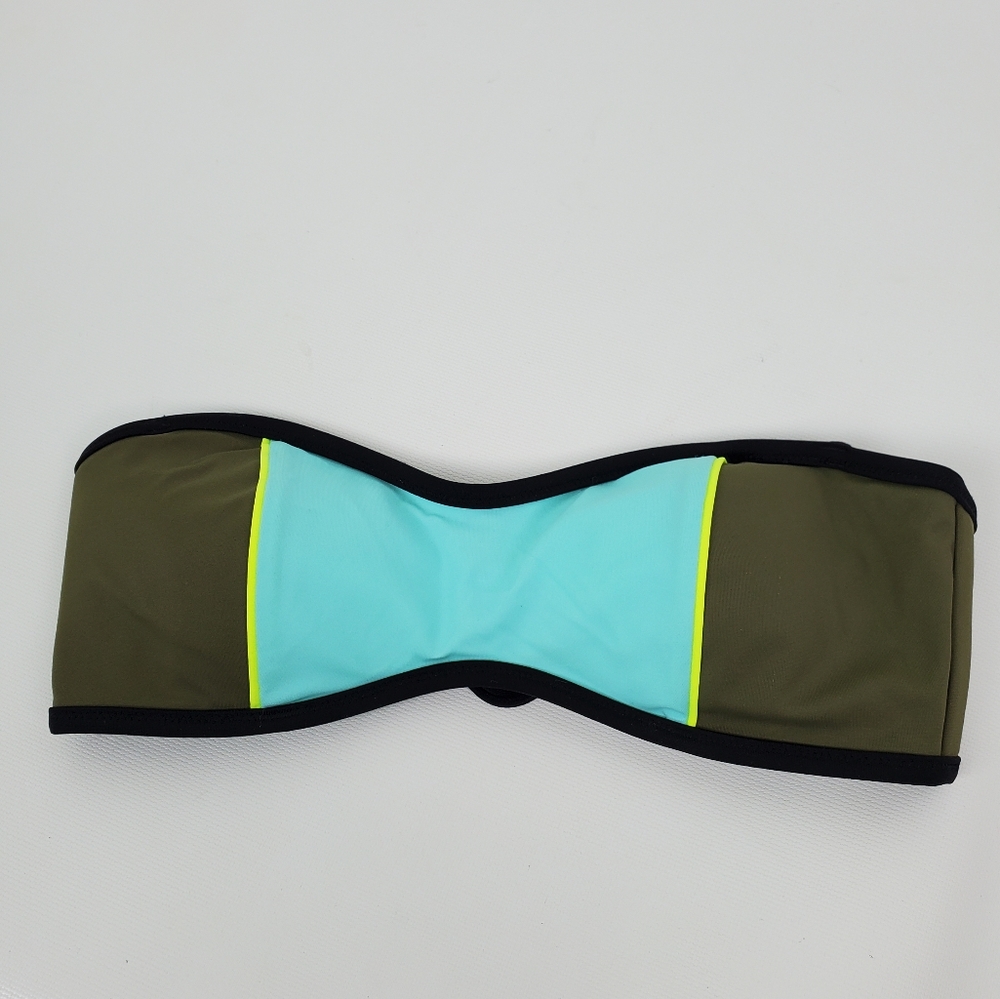 Victoria's Secret Strapless Bandeau Swim Top NWOT Sz S/M